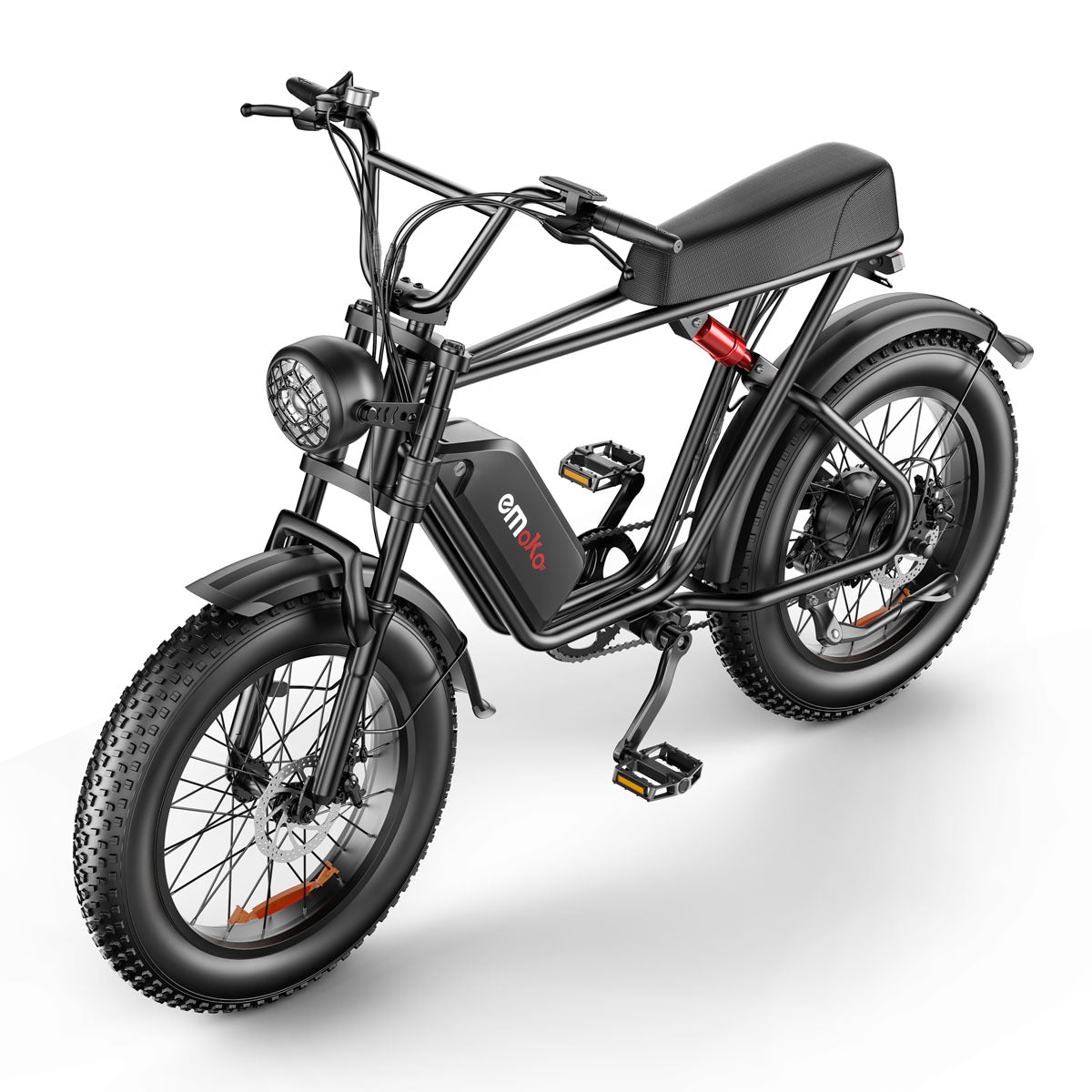 Emoko C91 Fatbike Zwart