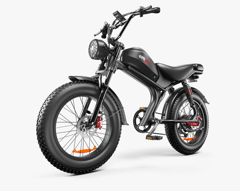 Emoko C93 fatbike Zwart