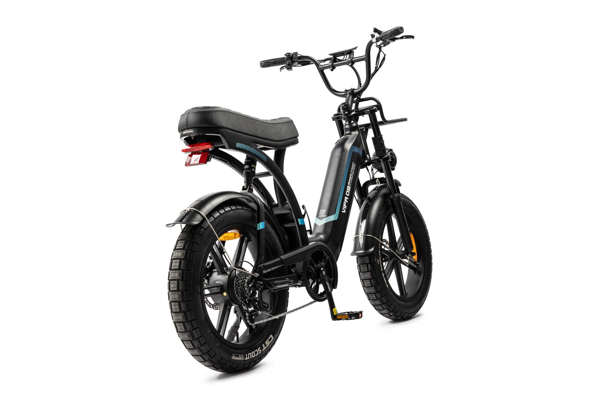 OUXI Q8 | Zwart | 250W | Elektrische fatbike