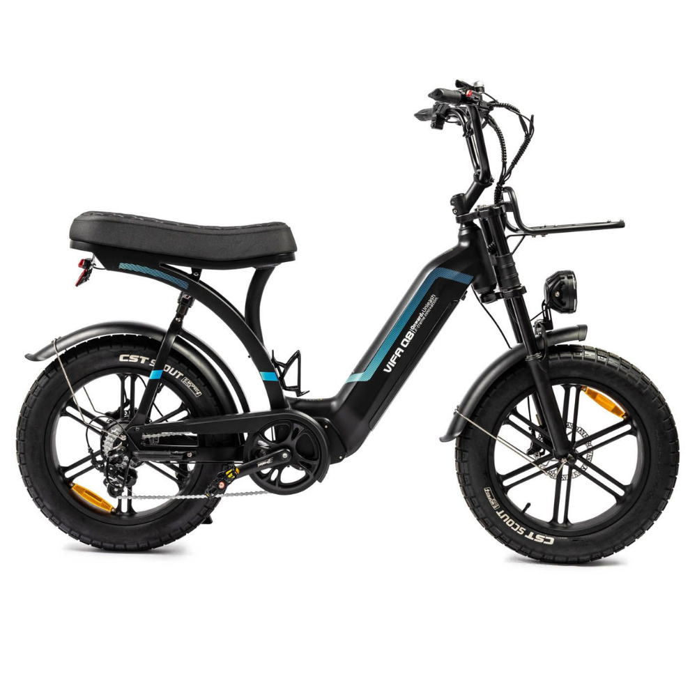 OUXI Q8 | Zwart | 250W | Elektrische fatbike