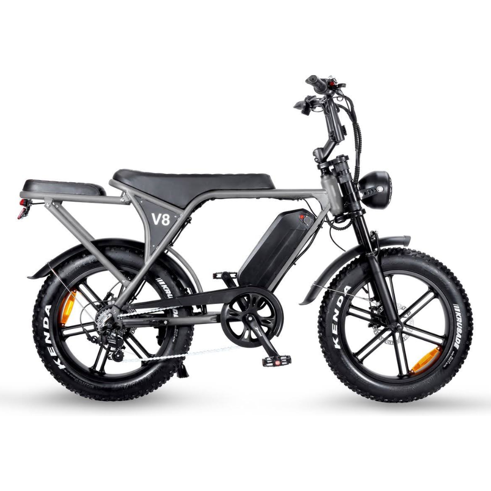 Ouxi V8 | Grijs | 2024 | Elektrische Fatbike | 250W