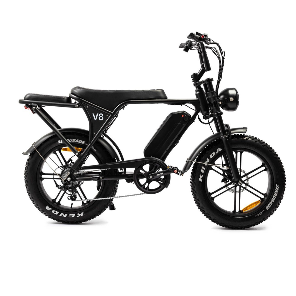 Ouxi V8 | Zwart | 250w | Elektrische fatbike | 2024