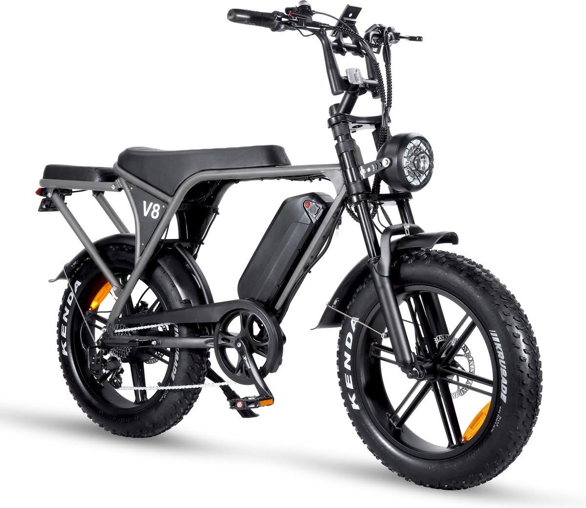 Ouxi V8 | Grijs | 2024 | Elektrische Fatbike | 250W