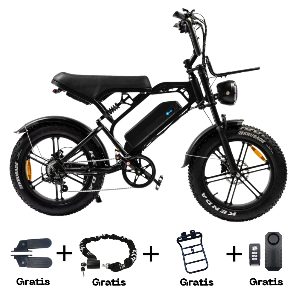 Ouxi V20 Fatbike Zwart